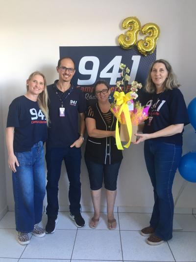  Campo Abeto FM comemorou com os ouvintes, 33 anos com programaÃ§Ã£o especial